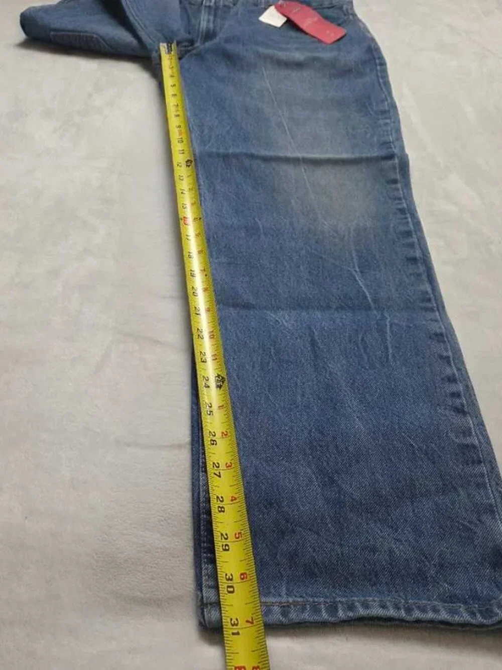 New 38x32 Levi's 502 regular Taper fit Warp Stretch jeans in Surrender denim